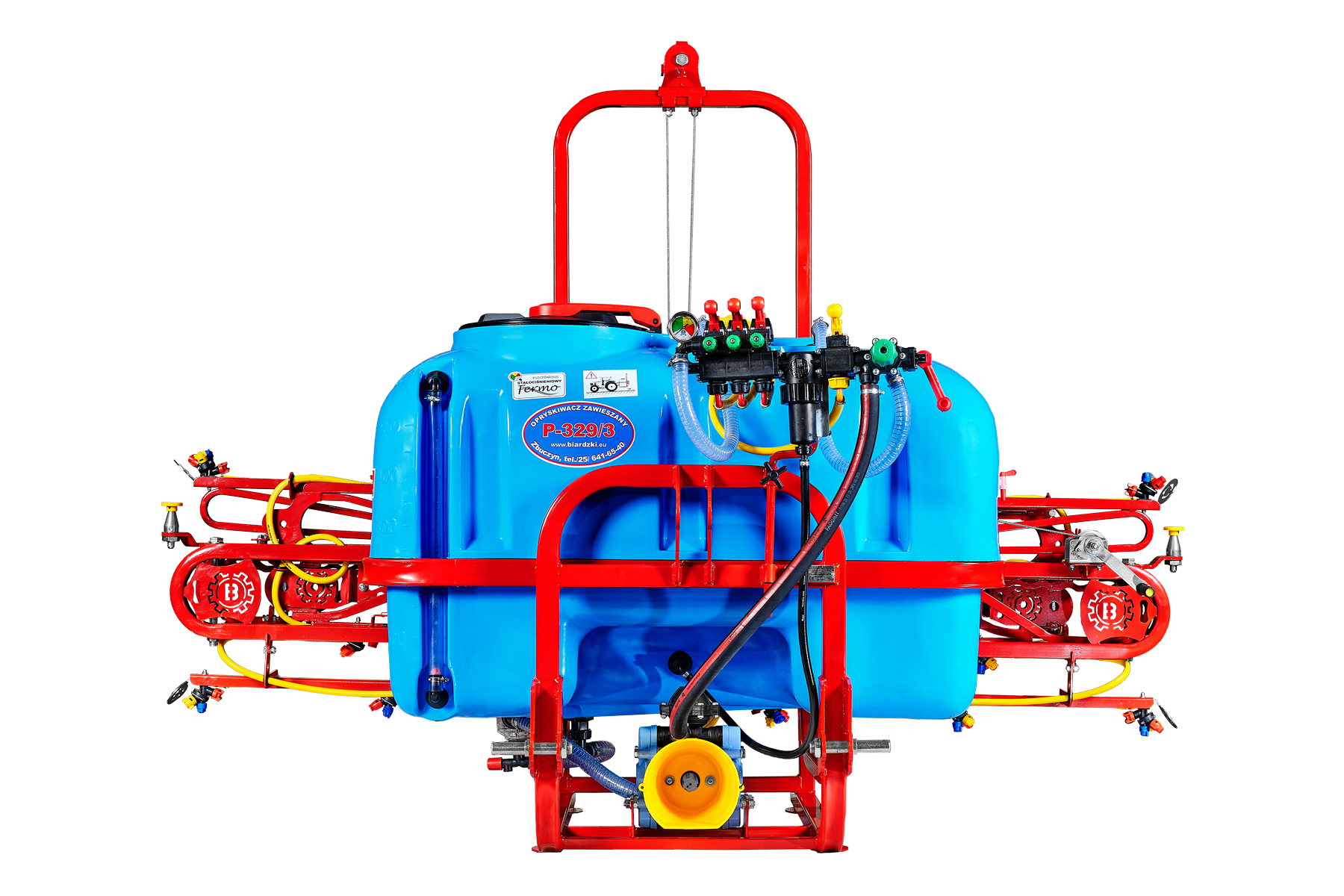 Opryskiwacz BIARDZKI CARO z końcówką potrójną RSM 800/12m