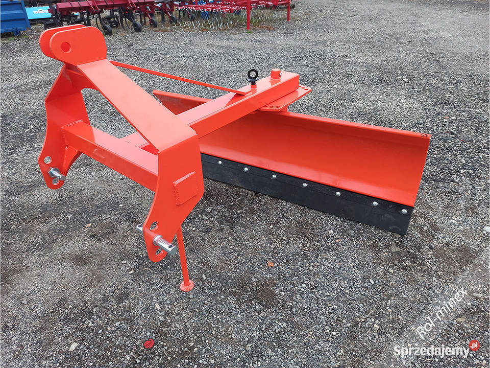 Pług do śniegu „BIELIK” obrotowy na tył ciągnika
