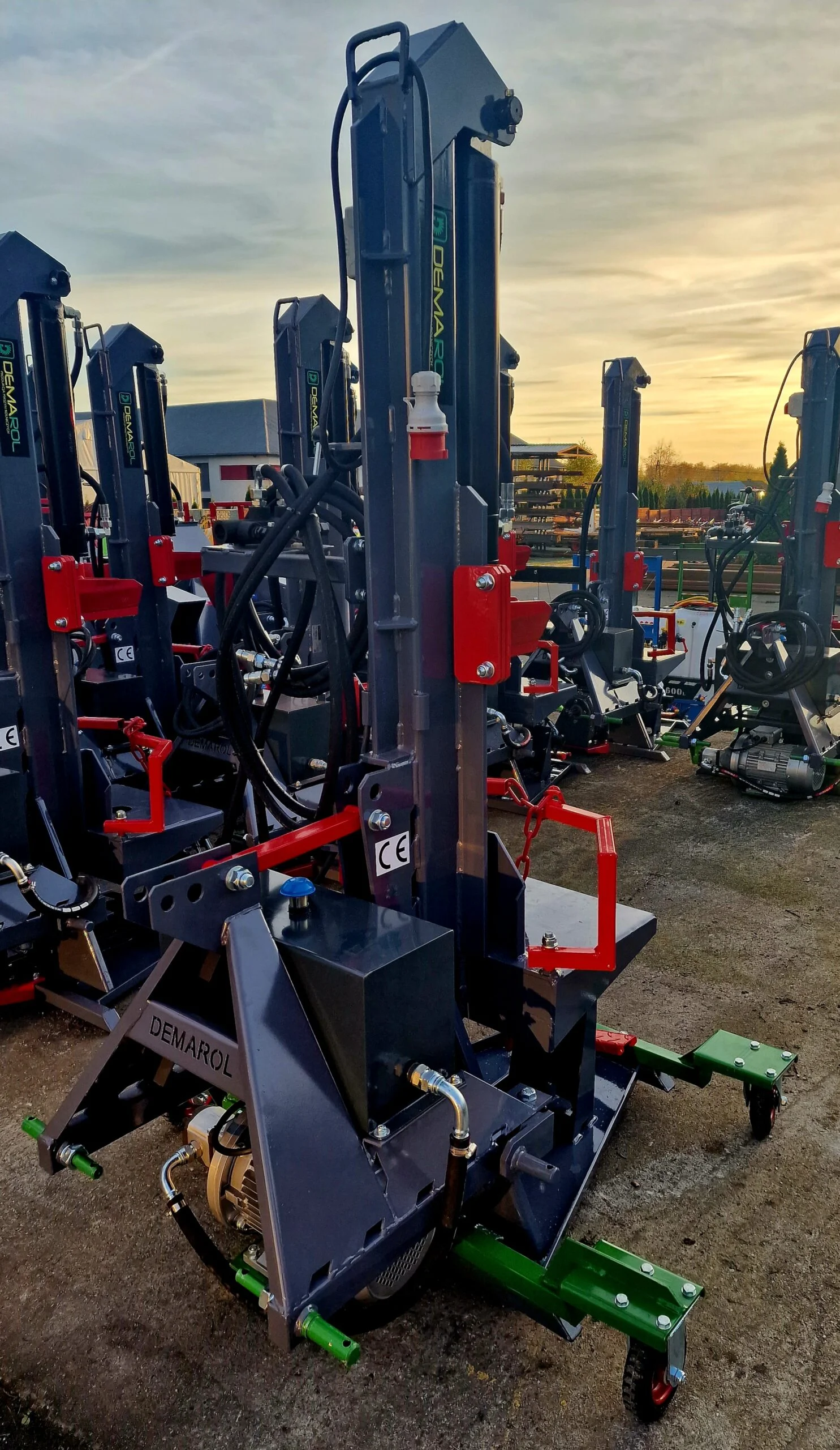 Łuparka hydrauliczna elektryczna