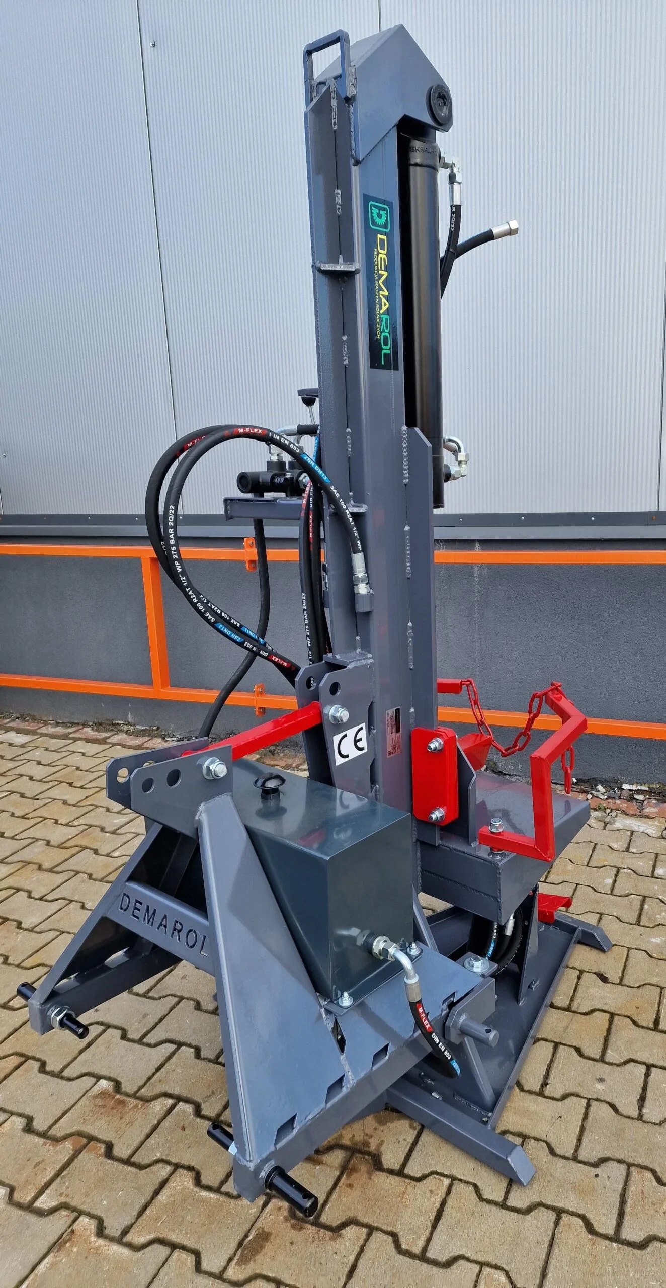 Łuparka do drewna pionowa 20t WOM